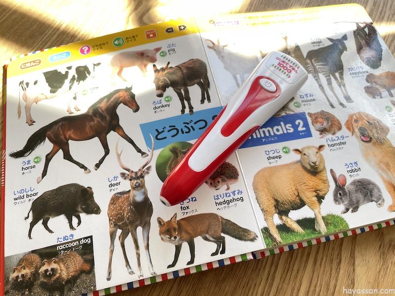 はじめて図鑑1000と専用のペン