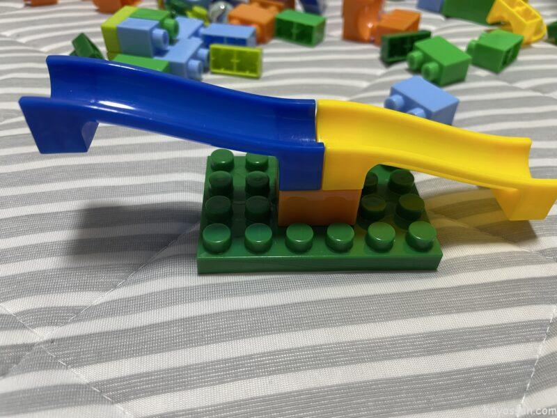 スロープ2つを並べたコース